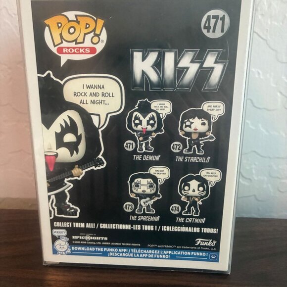 Funko Pop! Rocks KISS #471 The Demon -  Gene Simmons - Picture 3 of 4